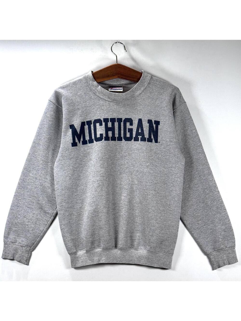 VTG 90’s Hanes University Of Michigan Crewneck Sweatshirt - S